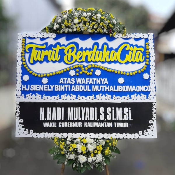 Karangan Bunga Duka Cita tambelansampit